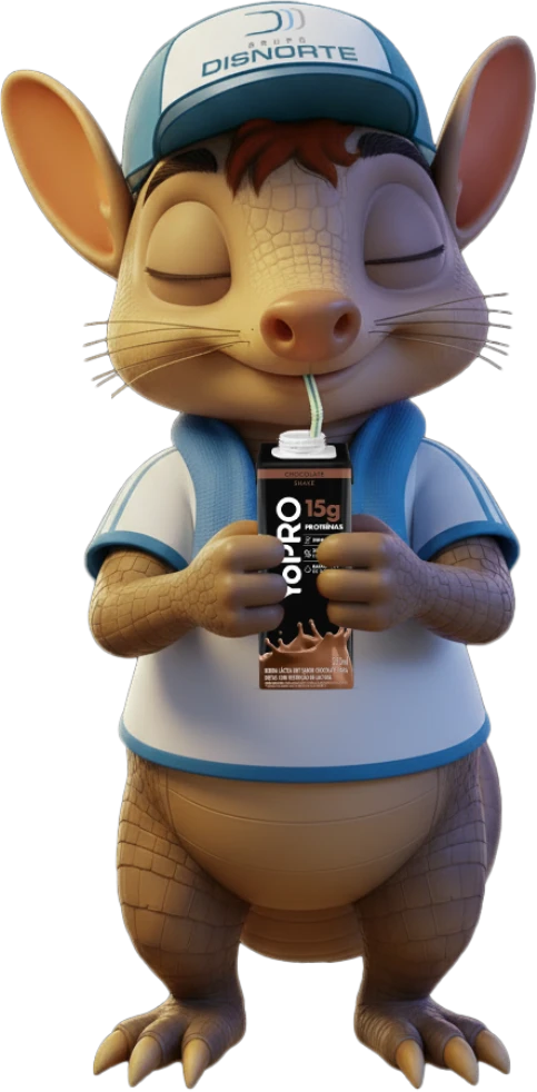 Zippy tomando Yopro