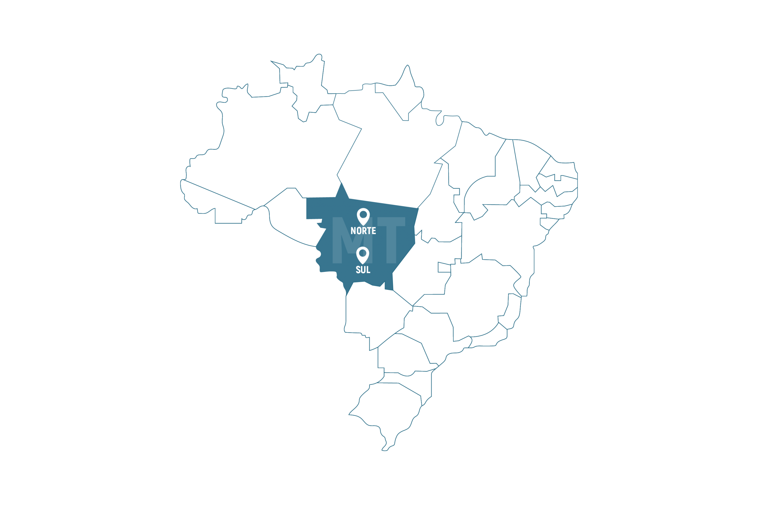 Mapa área de atuação